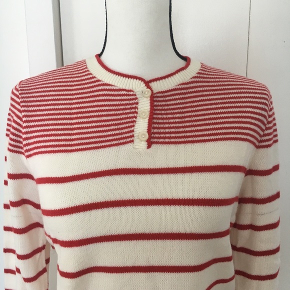 vintage It’s pure Gould sweater made In America size M red & white - Picture 7 of 8